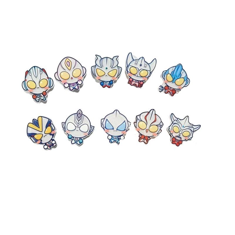 Acrylic Cosplay Prop - Creative cartoon Cool Ultraman Fridge Magnet,