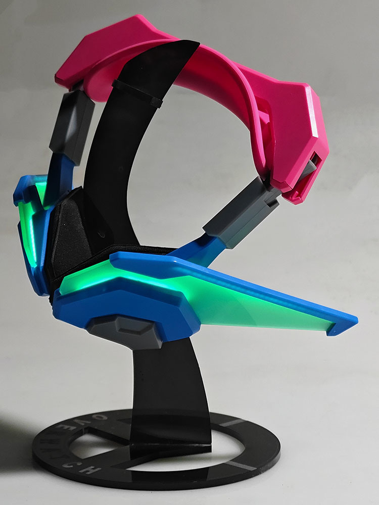 Dva Cosplay Prop - MMGG Game Overwatches D.Va Music headset