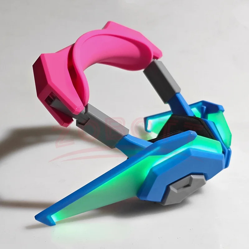 Dva Cosplay Prop - CyGame Overwatch D.Va Music headset Earphone