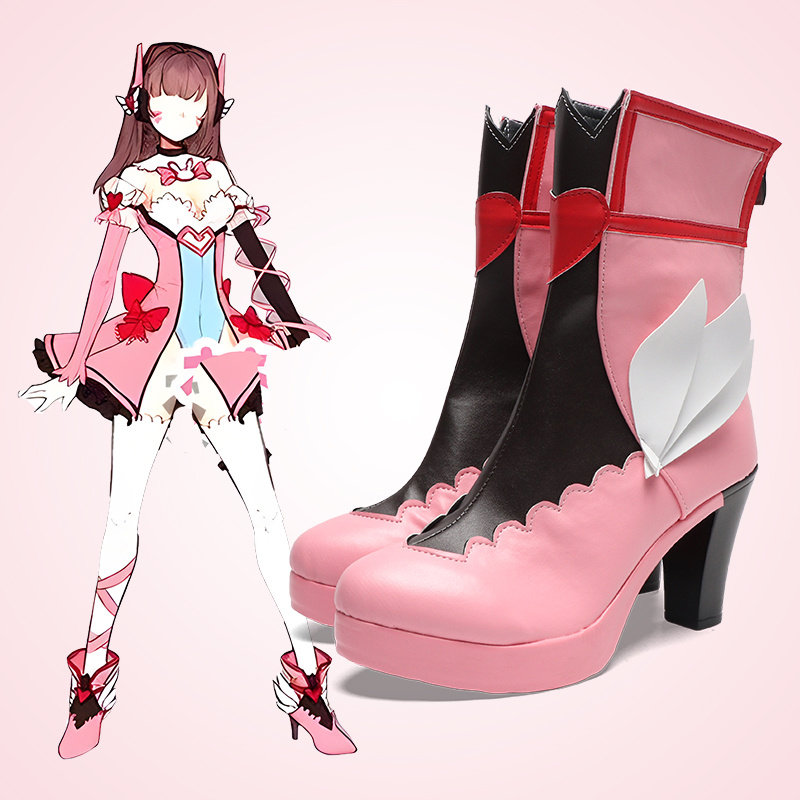 Dva Cosplay Prop - Game DVA Custom Made Cosplay Shoes