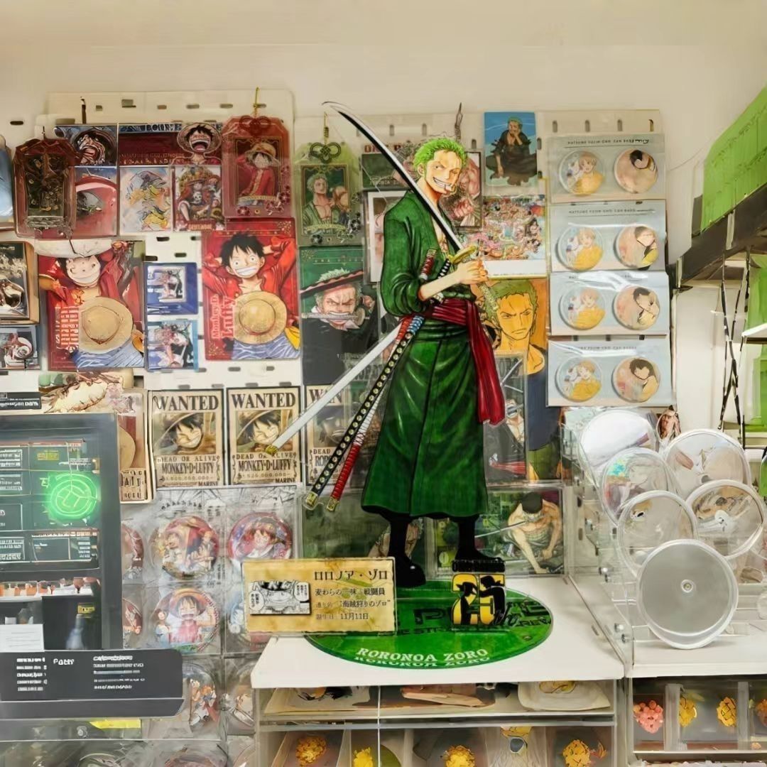 Acrylic Cosplay Prop - One Piece Zoro Fashion Show Standee