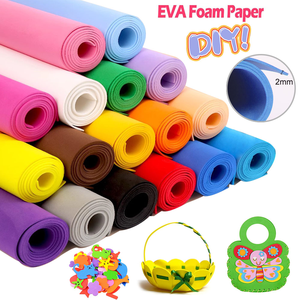 Cosplay Props Eva Foam - Thick 2mm Colorful EVA Foam Sheets