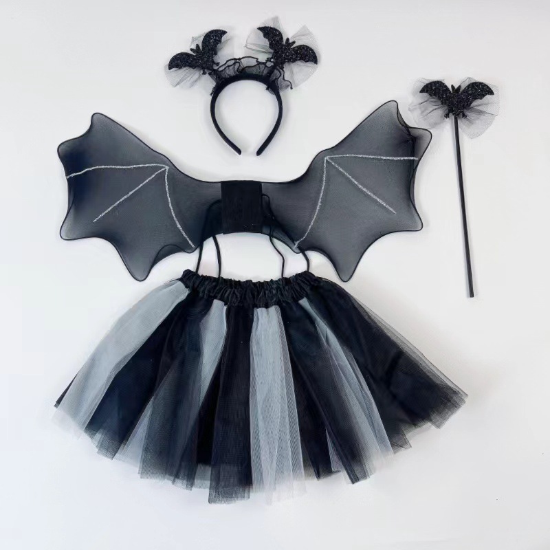Cosplay Bat Prop - Halloween Spider Bat Wings Props Skirt