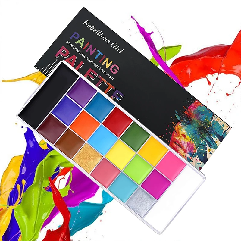 Cosplay Prop Paint - 20 Colors Face Body Oil Painting