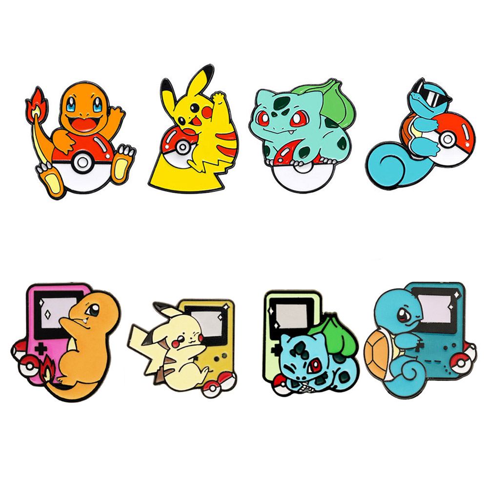 Pokeball Cosplay Prop - 4/8Pcs Pokemon Starter Characters With Pokeball