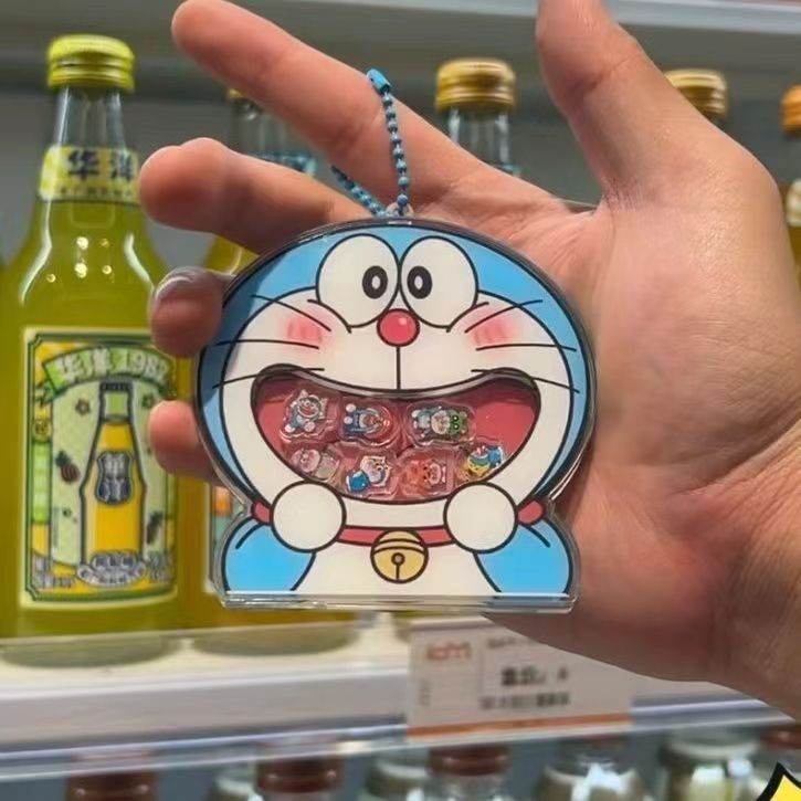 Acrylic Cosplay Prop - Doraemon Cartoon Shake Shake Keychain Cute