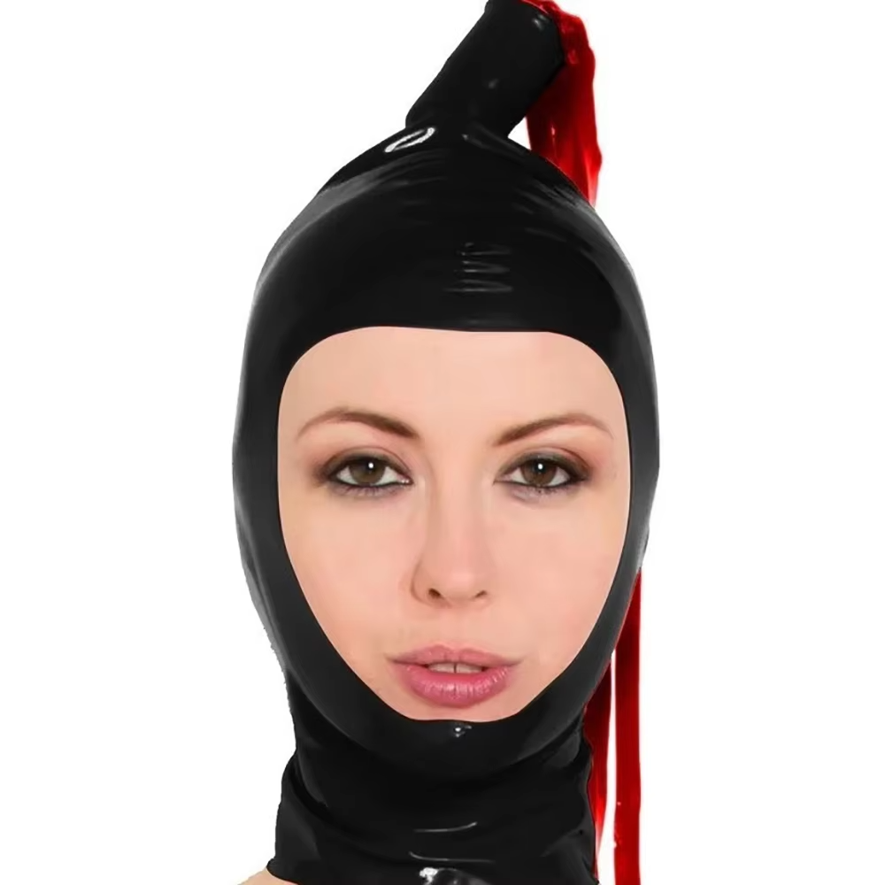Black Latex Hood with Latex Po - Cosplay Prop Paint review and price