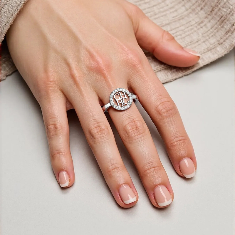 CH Two-Tone Zircon Hollow Lett - Cosplay Prop Designer review and price