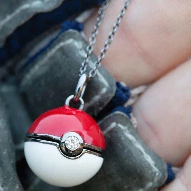 Poke Ball Necklace Pokemon Fig - Pokeball Cosplay Prop review and price