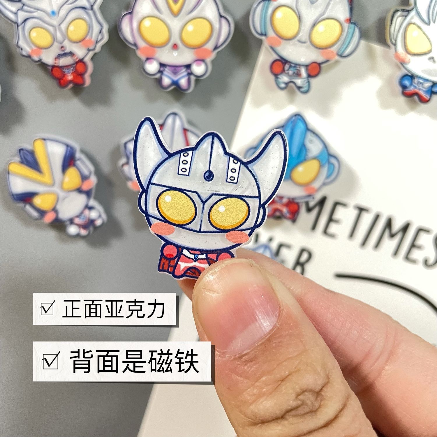 Creative cartoon Cool Ultraman - Acrylic Cosplay Prop review and price