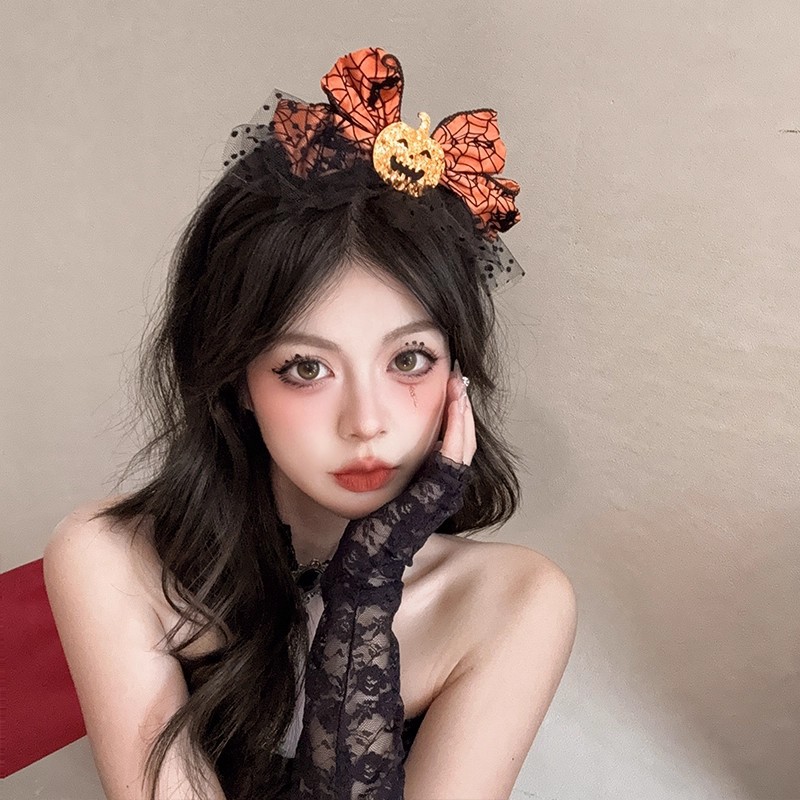 1pc Halloween Pumpkin Bow Head - Cosplay Bat Prop review and price