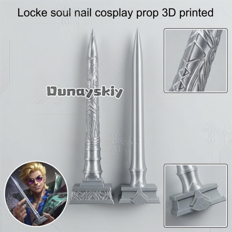 KS*27Locke The Ashen Exorcist  - Cosplay Prop 3D Print review and price