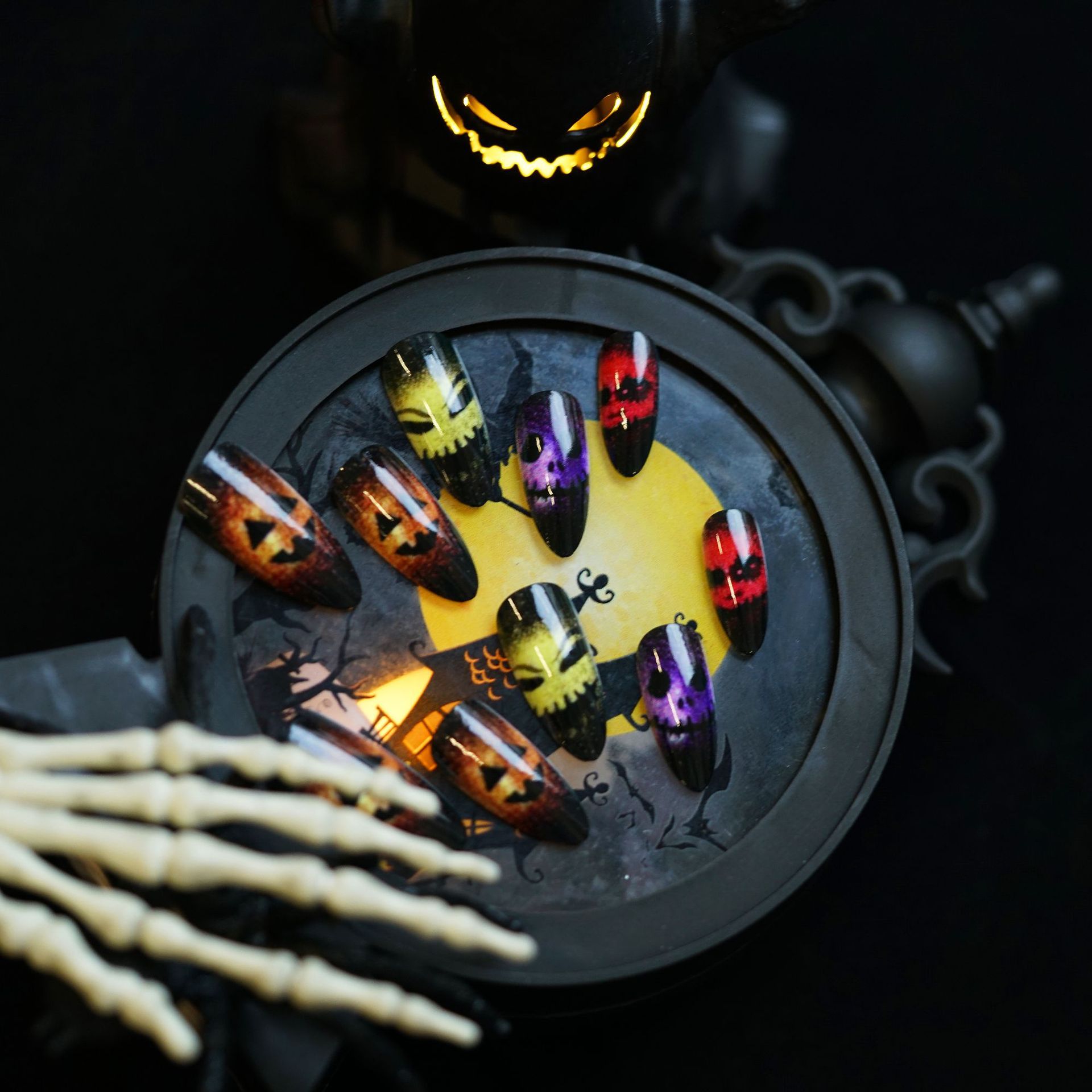 24pcs 2025 Halloween 3D Cat Ey - Cosplay Bat Prop review and price