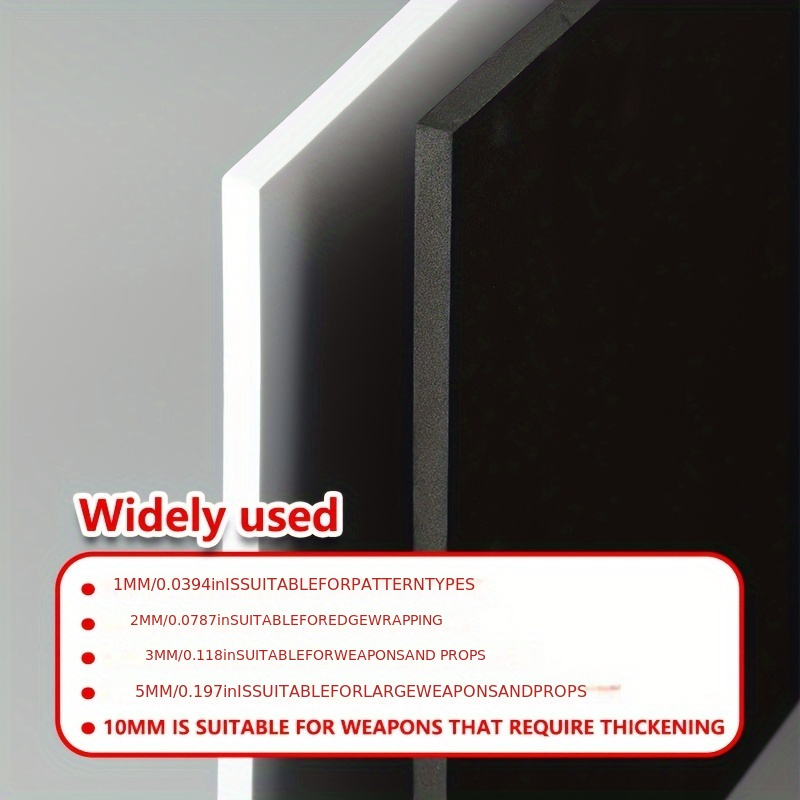 EVA Foam Board 14x39 Inch, 3mm - Cosplay Props Eva Foam review and price