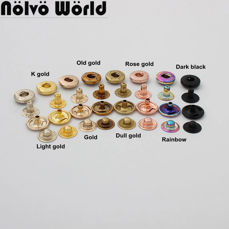 20-100 Sets Rainbow 12mm 10 Co - Snap Fastener Set review and price