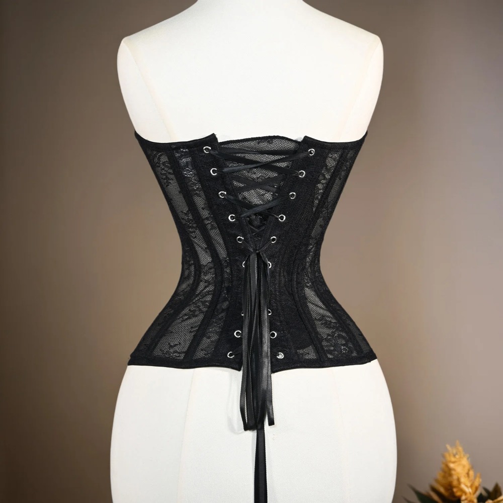 Women Mesh Corset Busiter Over - Boning Corset Steel review and price