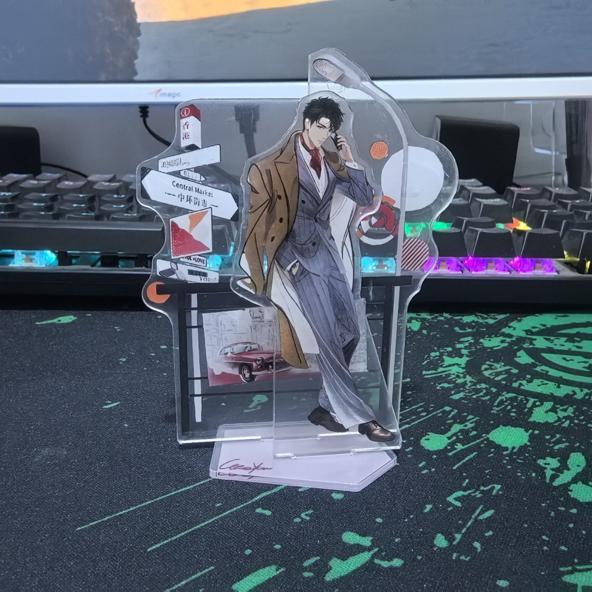 Anime Mr Love: Queen's Choice  - Acrylic Cosplay Prop review and price
