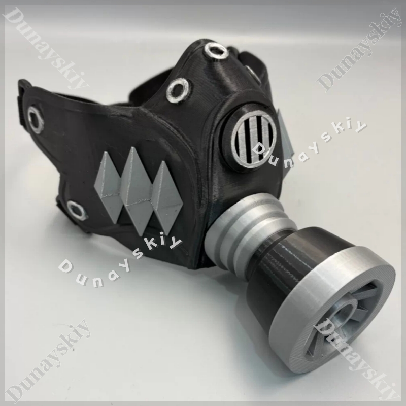 Guita Cyberpunk Gas Mask Green - Cosplay Prop 3D Print review and price