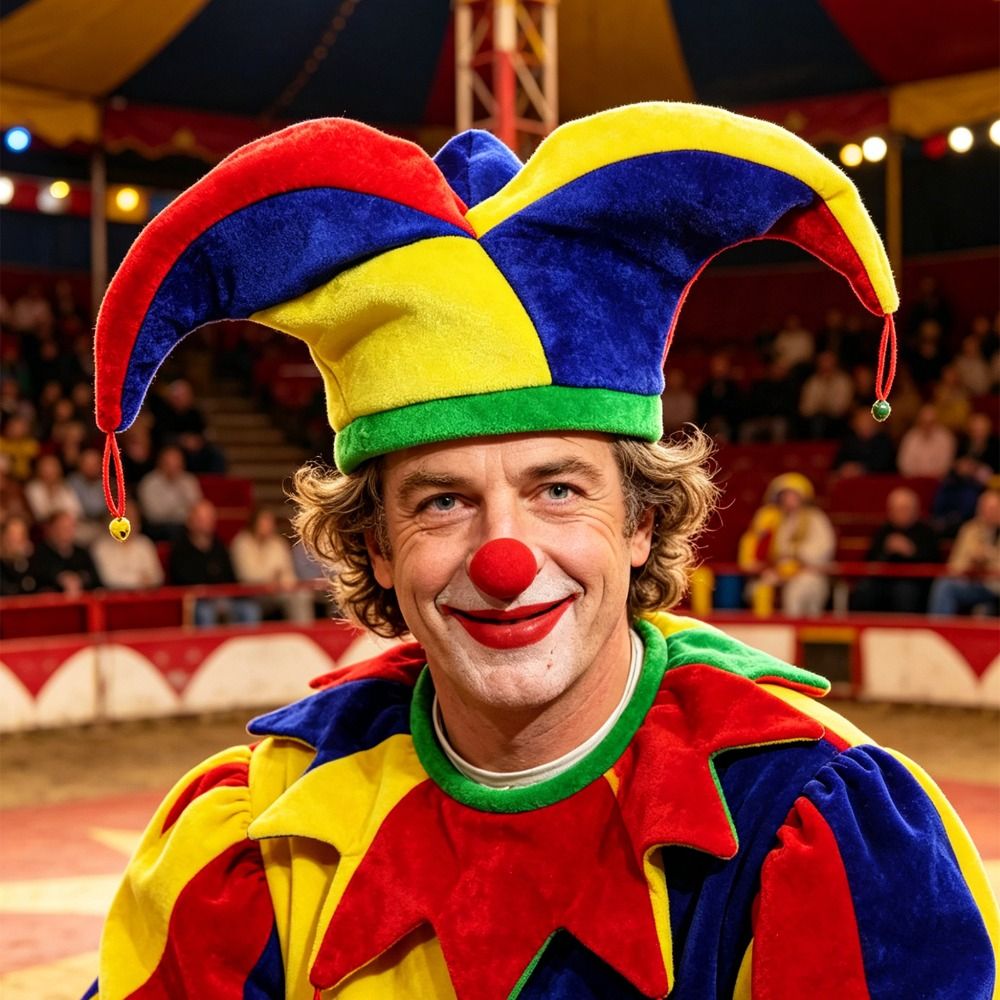 Cap Prop Multicolor Clown Hat  - Free Cosplay Prop Patterns review and price