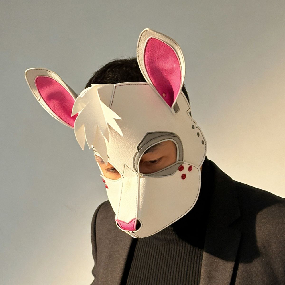 Punk Rabbit Mask White Bunny P - Free Cosplay Prop Patterns review and price