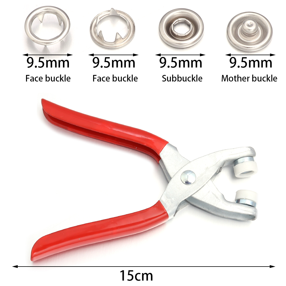 50sets 7.5/9.5/11mm Stainless  - Snap Fastener Set review and price