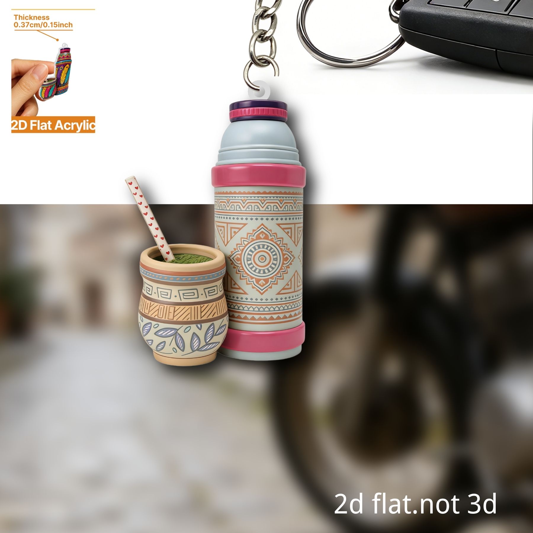 Thermos Cup Keychain,2D Flat A - Worbla Thermoplastic review and price