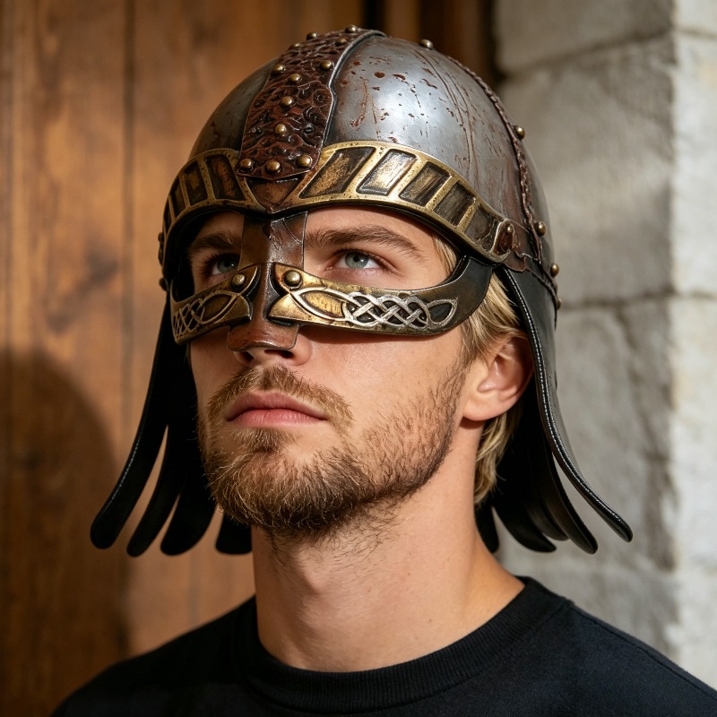 2026 New Viking Helmet Medieva - Cosplay Props Eva Foam review and price