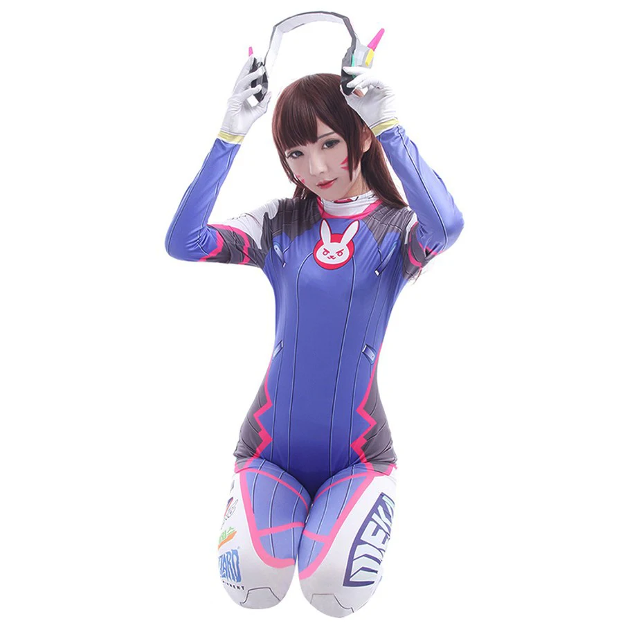 Anime Woman Jumpsuit Tights Dv - Dva Cosplay Prop review and price