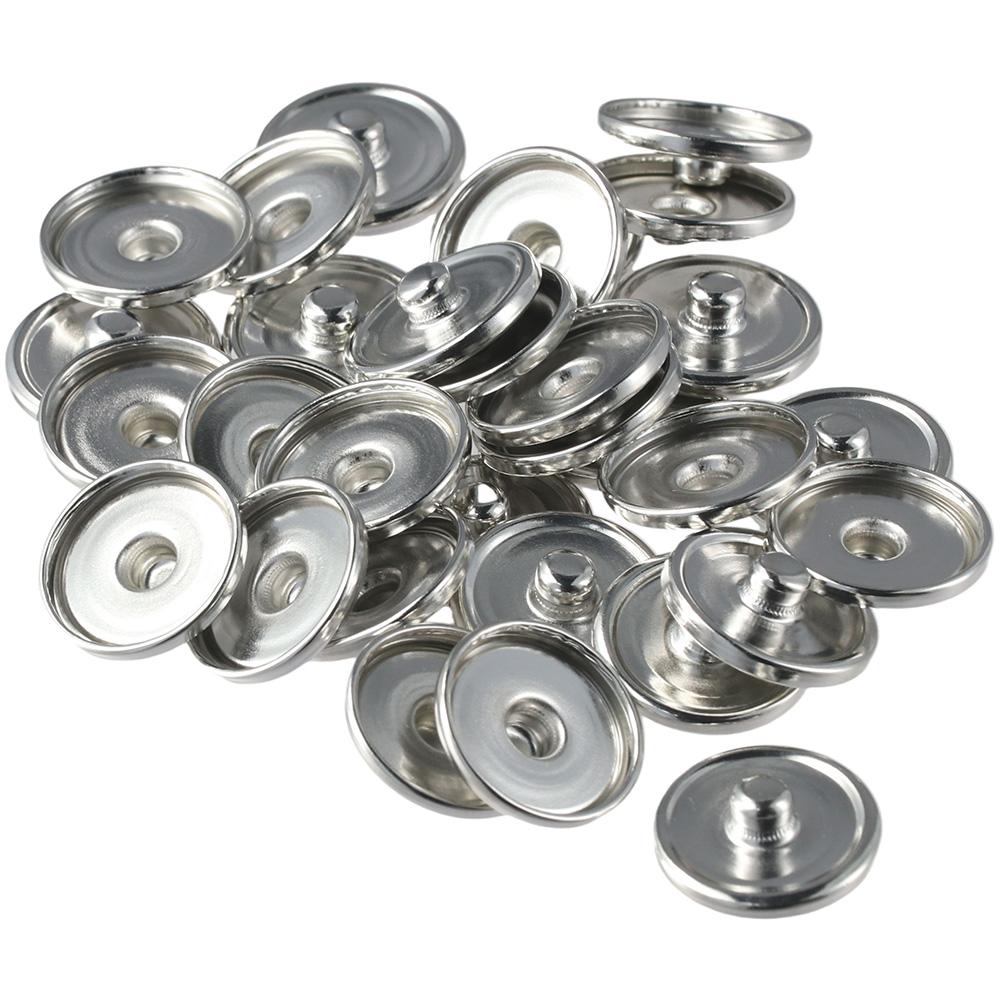 Cabochon Settings metal Hemmed - Snap Fastener Set review and price