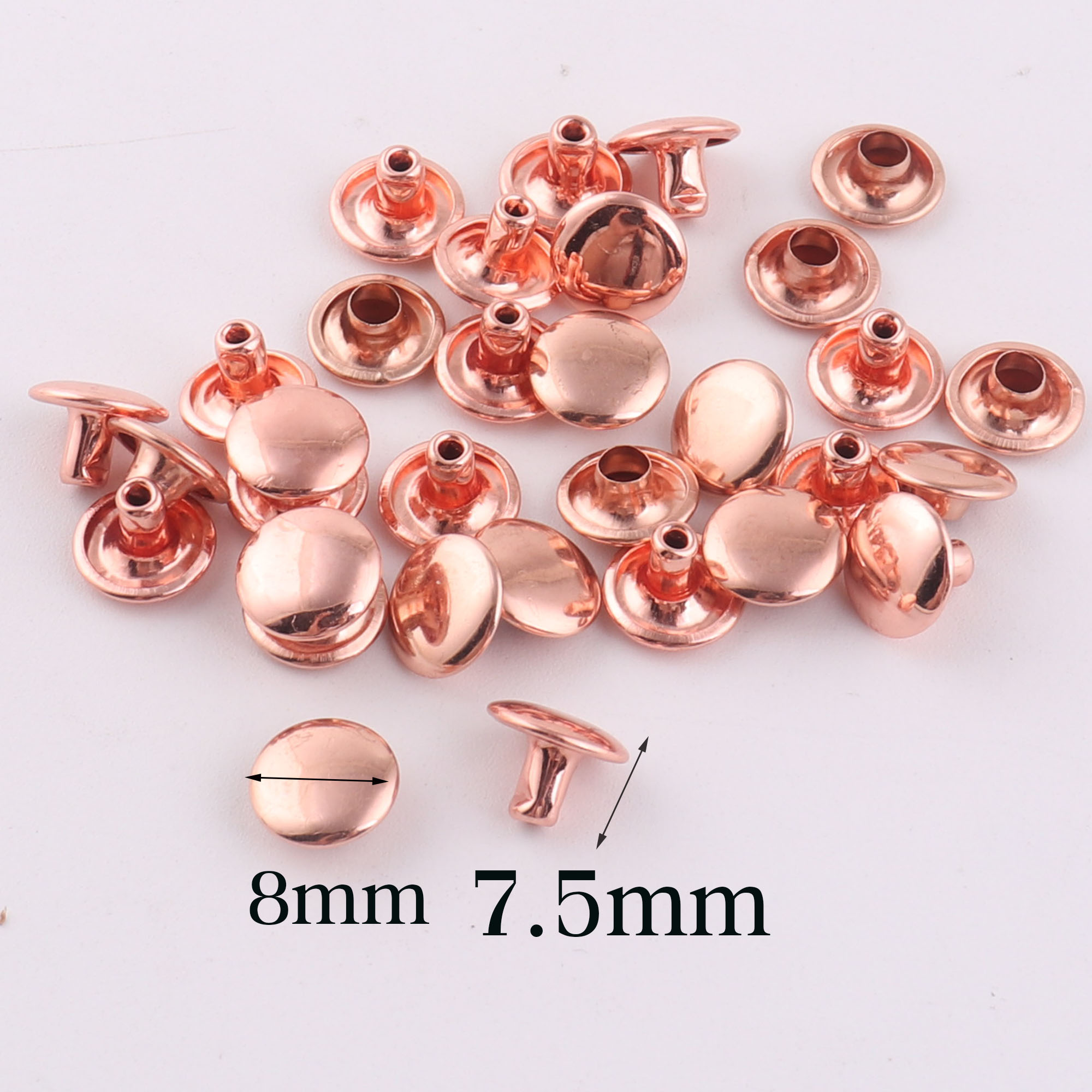 100 Sets Double Cap Rivets,Ros - Snap Fastener Set review and price