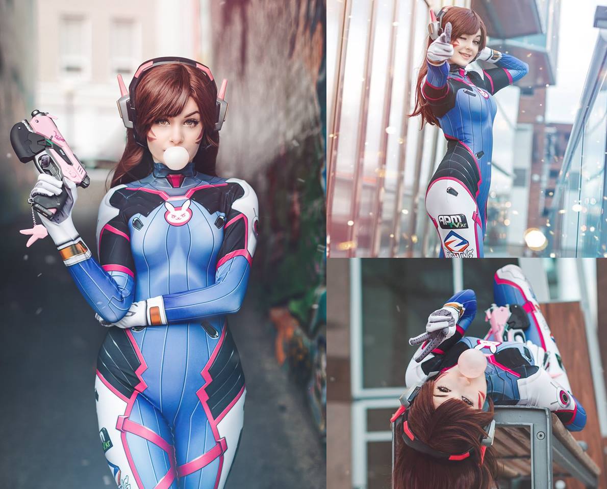 Female dva Cosplay Costumes Su - Dva Cosplay Prop review and price