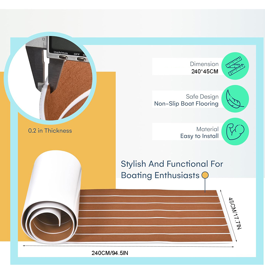 EVA Foam Boat Flooring Decking - Eva Foam Sheet review and price