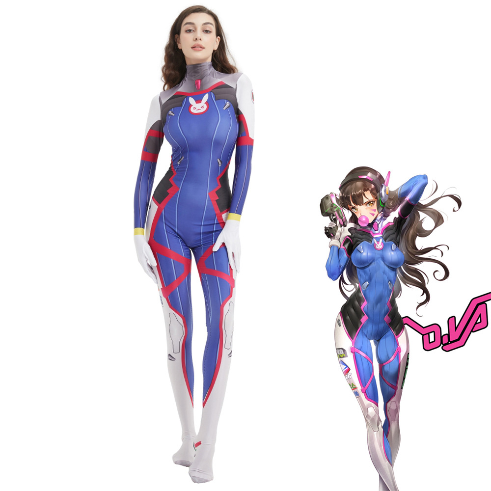 Game D.VA Widowmaker Jumpsuit  - Dva Cosplay Prop review and price