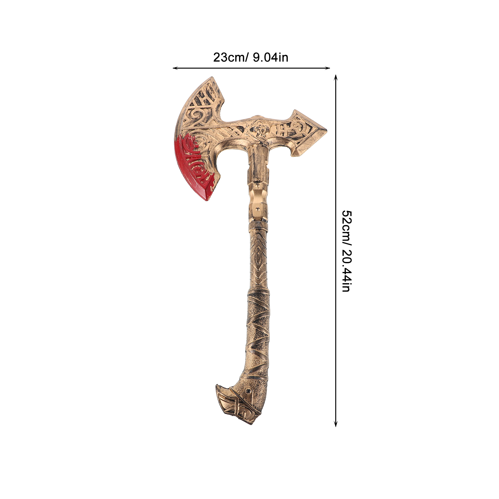 Fake axes Realistic Viking Axe - Cosplay Prop Axe review and price