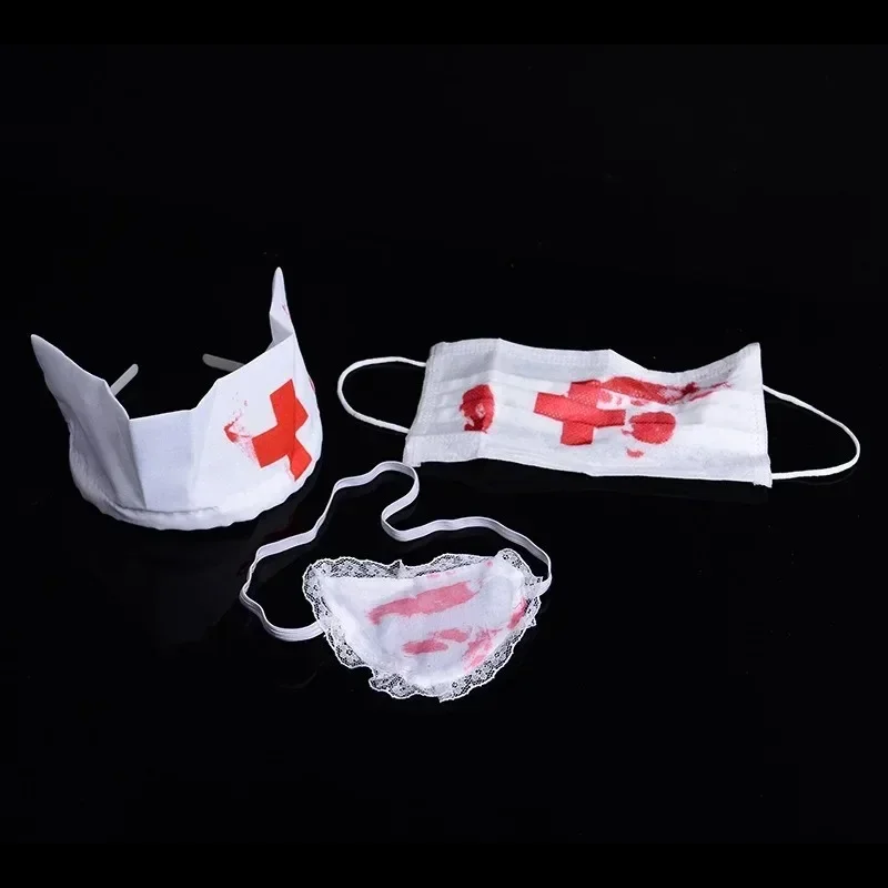 3pcs/Set Halloween Bloody Nurs - Cosplay Prop Kit review and price