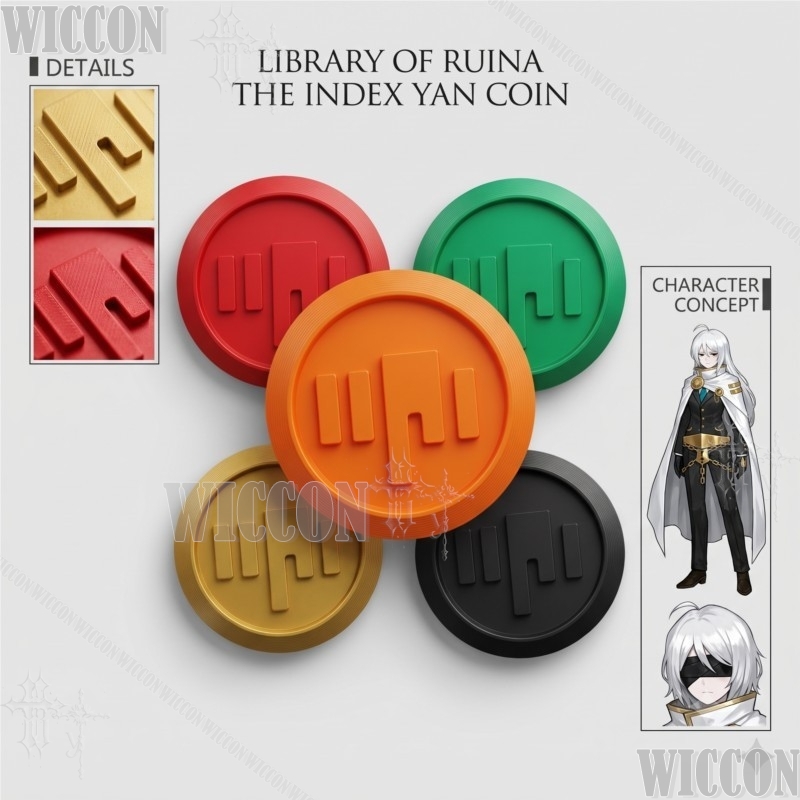 Library Of Ruina The Index Yan - Cosplay Prop 3D Print review and price