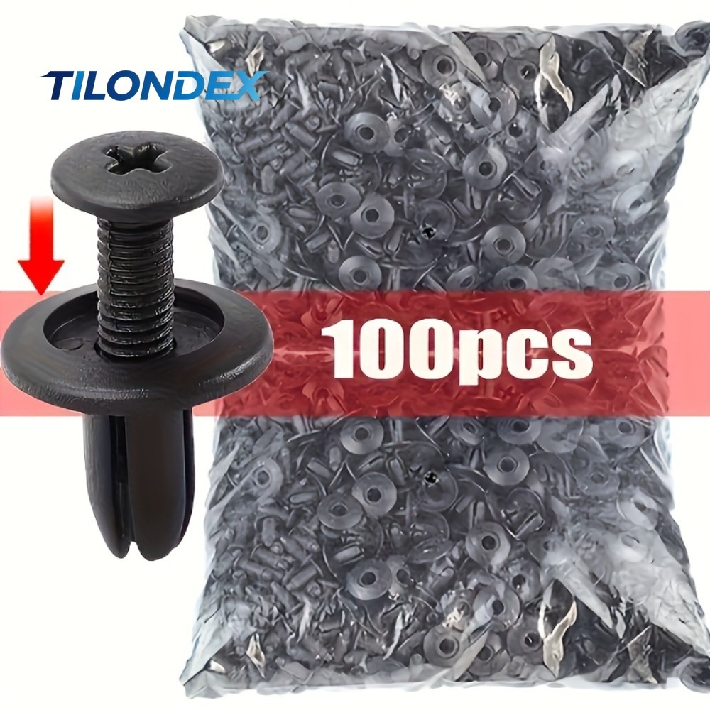 TILONDEX 100pcs Automotive Fas - Snap Fastener Set review and price