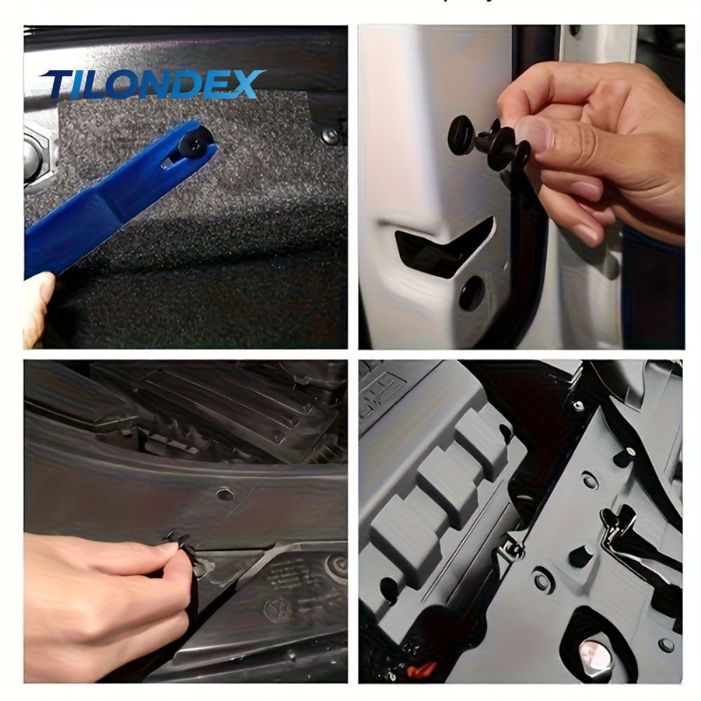 TILONDEX 100pcs Automotive Fas - Snap Fastener Set review and price