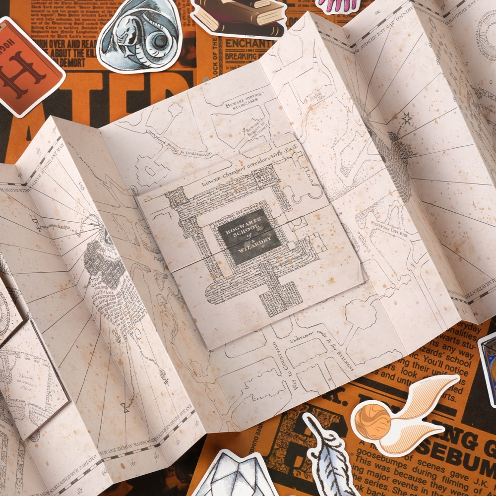 1PC Map Of The Marauder's Scho - Cosplay Props review and price