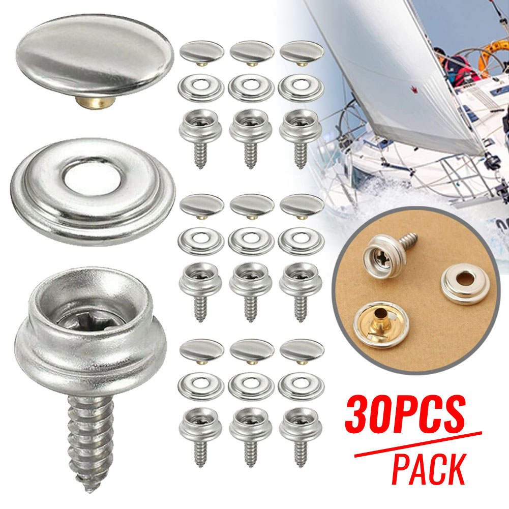 30pcs Snap Fastener Stainless  - Snap Fastener Set review and price